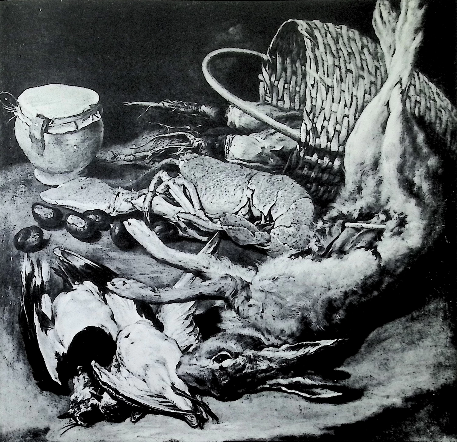 Giacomo Ceruti, il Pitocchetto - 250, Natura morta con cacciagione e aragosta, Staatliche Kunstsammlungen, Kassel